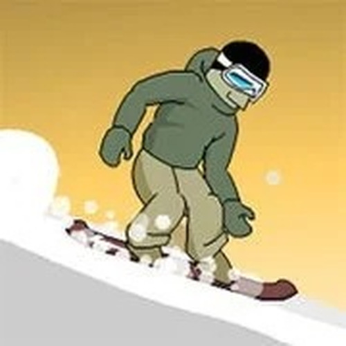 Downhill Snowboard 3 Online Game