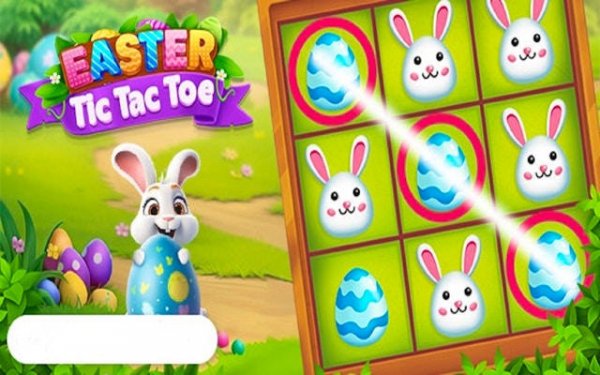 Easter Tic Tac Toe Game
