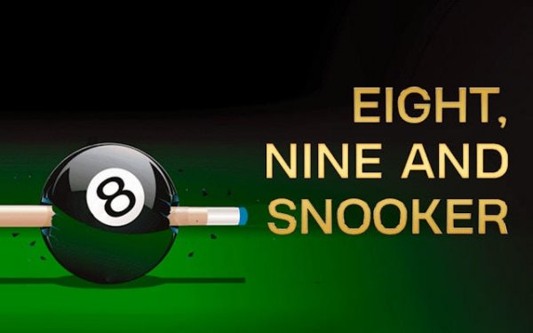 Eight, Nine and Snooker 3D Pool Online Game
